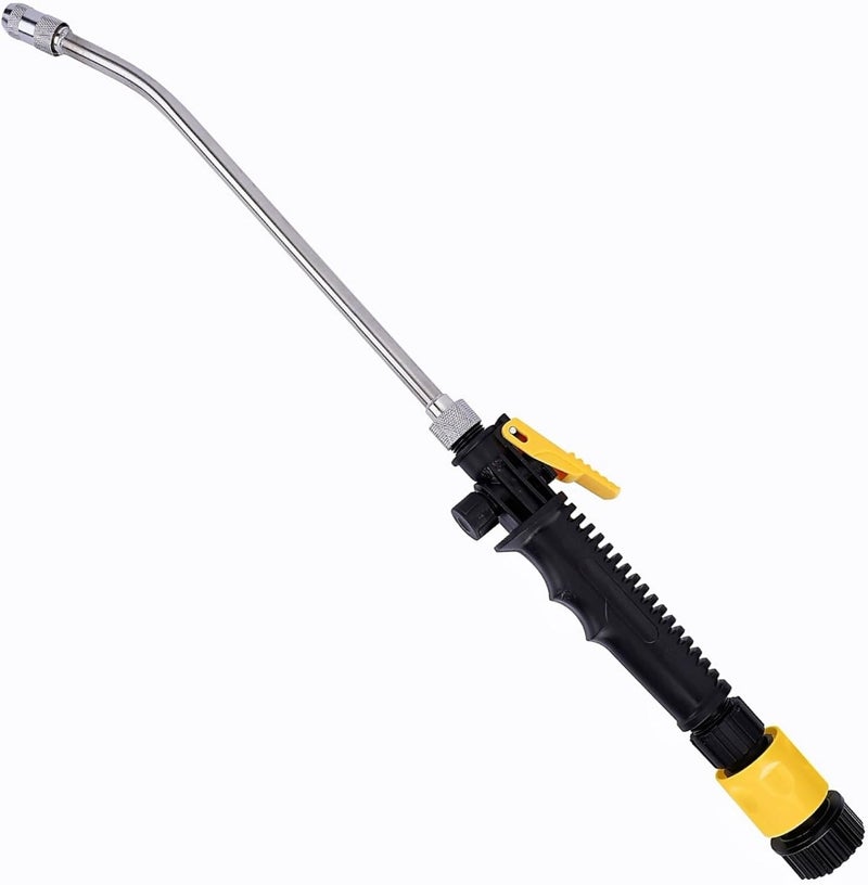 VanPet RV Water Heater Tank Rinser,Metal Tube Water Tank Flusher,Powerful Water Spray,Flushes and Removes Sediment and Scale from RV Water Heater (Flush Wand) - Image 1